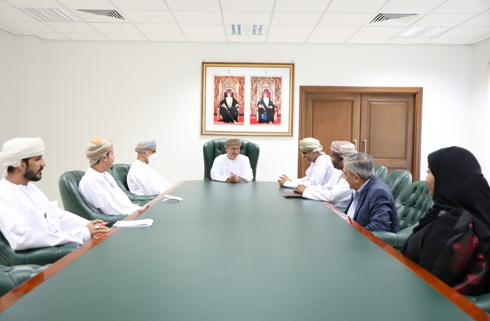 Dhofar University Vice Chancellor Welcomes Delegation from Ministry of Agriculture, Fisheries and Water Resources